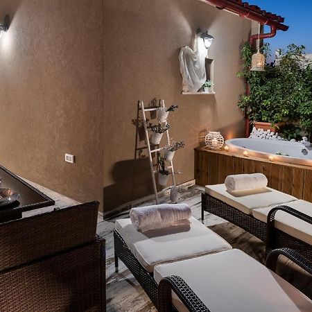 Castello Luxury Residence With Private Jacuzzi Chania  Exteriör bild