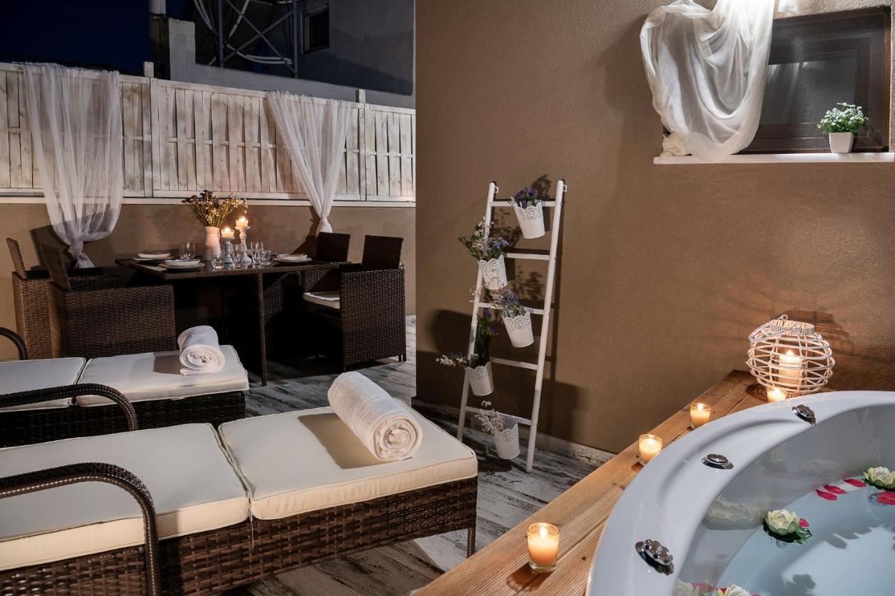 Castello Luxury Residence With Private Jacuzzi Chania  Exteriör bild