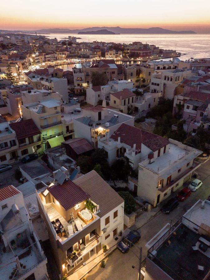 Castello Luxury Residence With Private Jacuzzi Chania  Exteriör bild